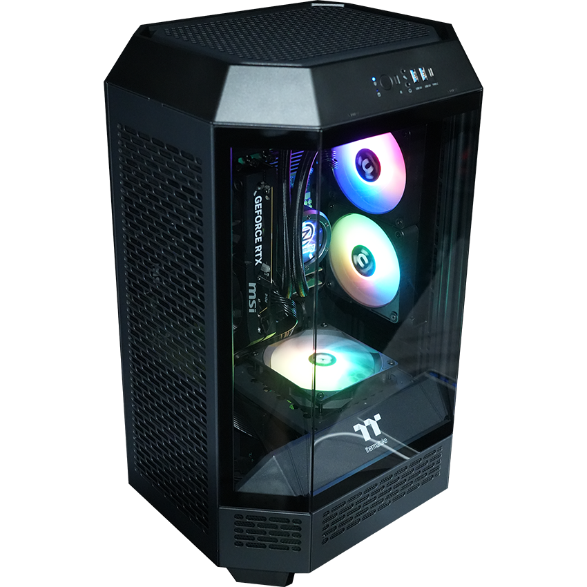 【Tower300ーBlack】<br>Ryzen7 5700x・RTX5060 8G