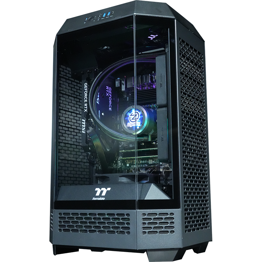 【Tower300ーBlack】<br>Ryzen7 5700x・RTX5060 8G