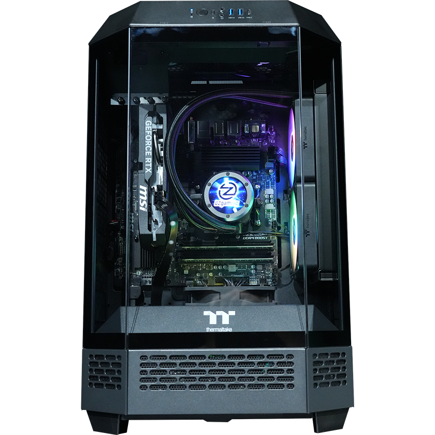 【Tower300ーBlack】<br>Ryzen7 5700x・RTX5060 8G