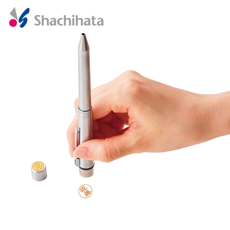 ネームペン ログノ　シルバー<シヤチハタ>