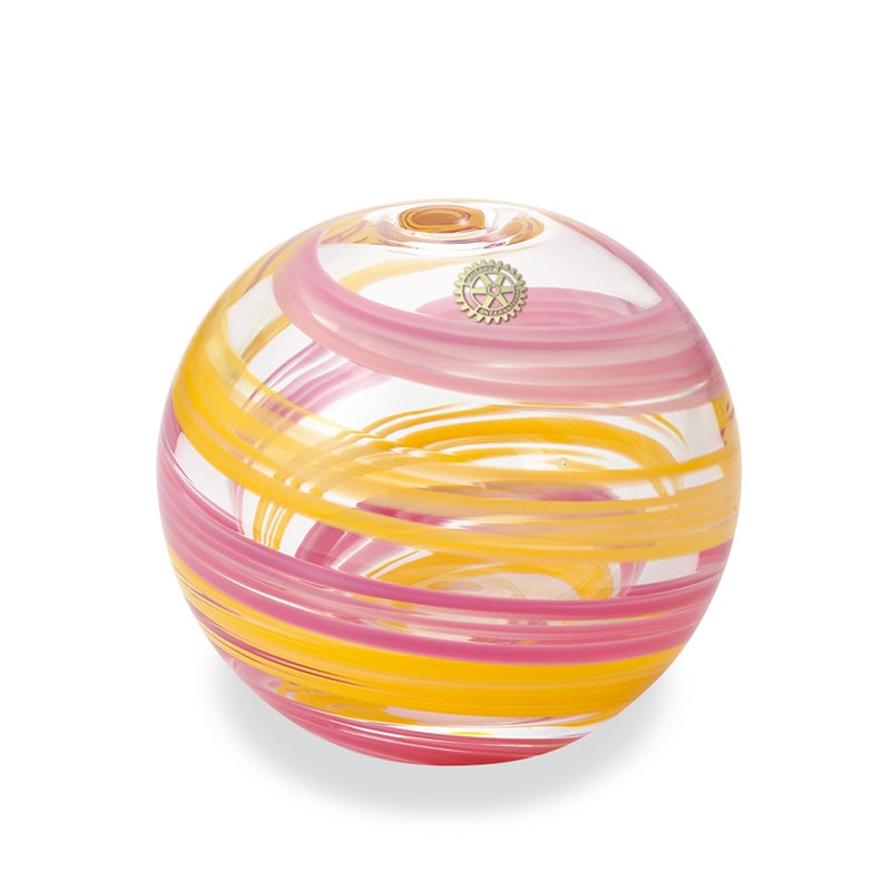 一輪挿し　色手鞠（桜風）