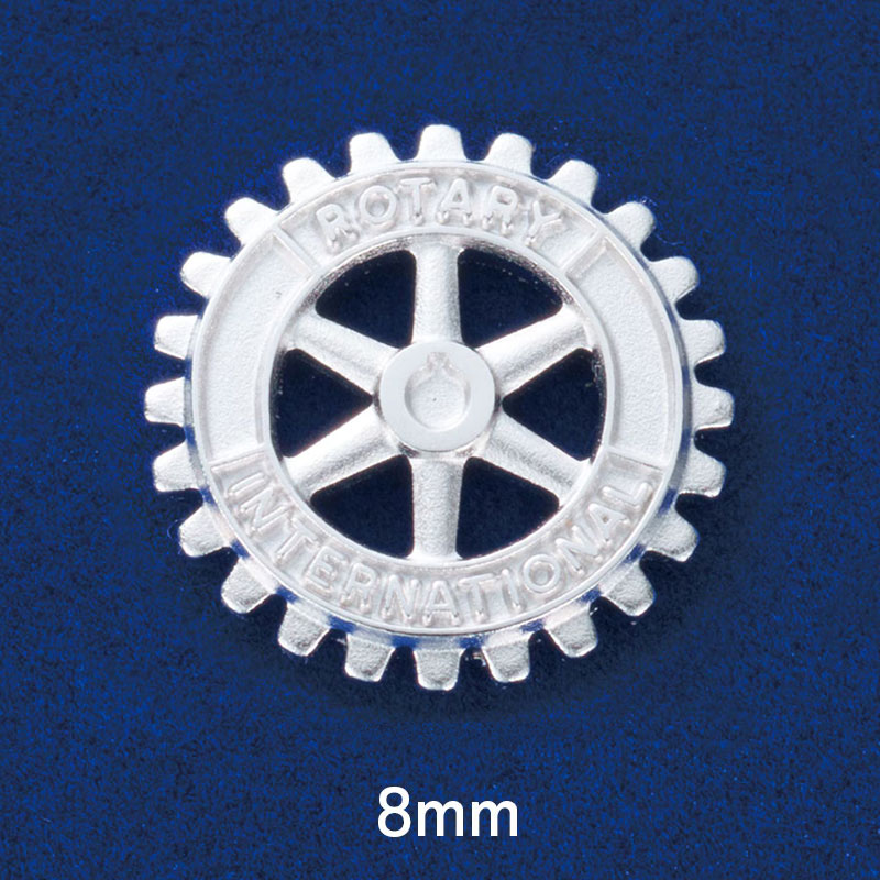 会員章８mm・銀色