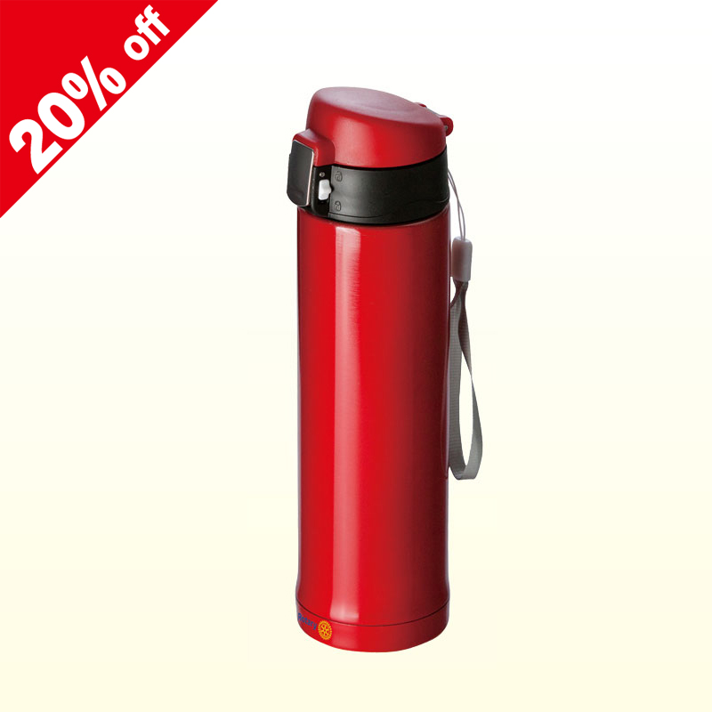 ワンタッチスリムボトル　③レッド