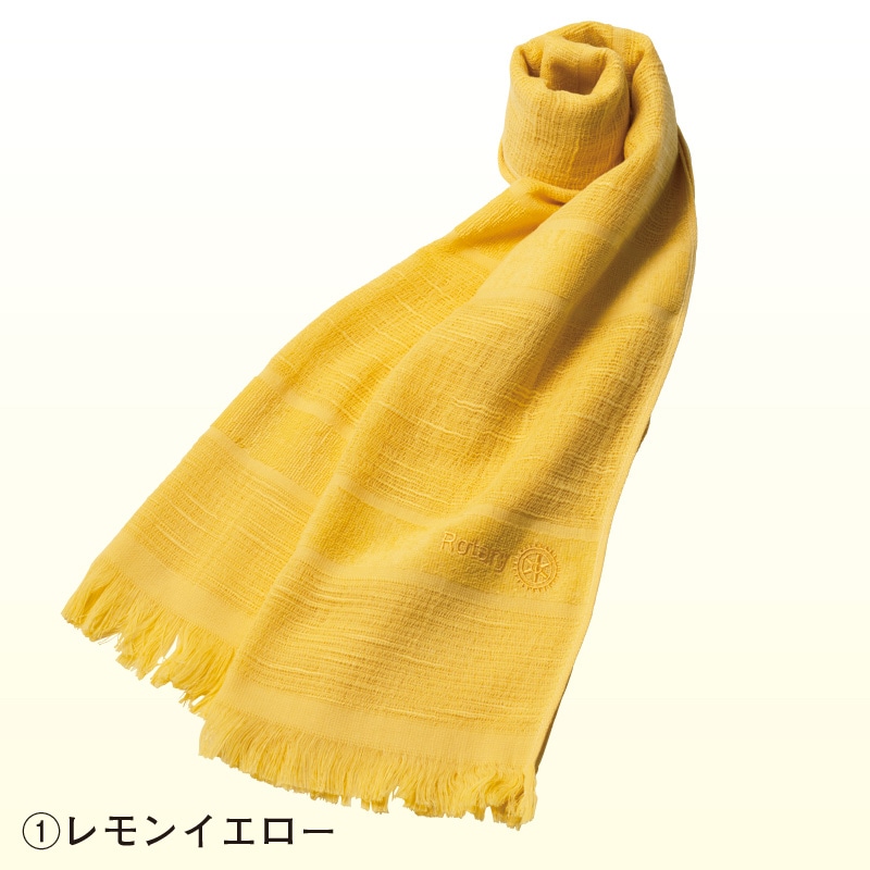 オーガニック コットンマフラー<男女兼用>