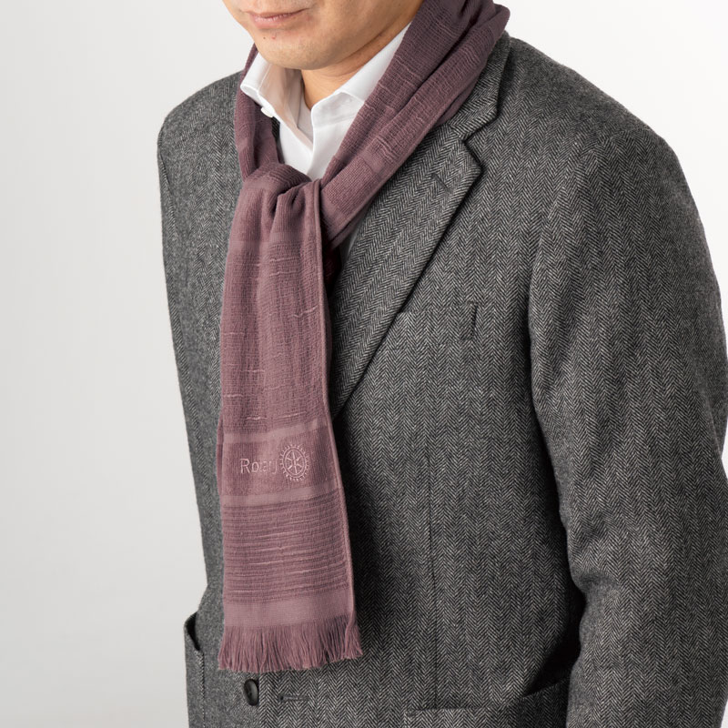 オーガニック コットンマフラー<男女兼用>