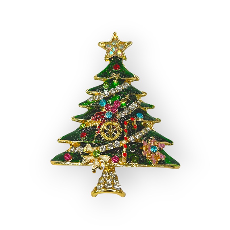 クリスマスブローチ A