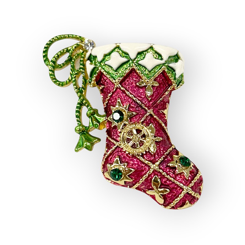 クリスマスブローチ　Ｄ