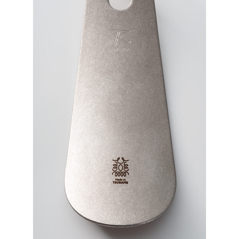 ステンレス製靴ベラ ヴィンテージ仕上げ