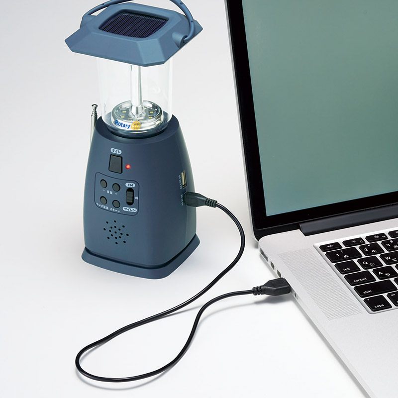 マルチ電源ラジオランタン