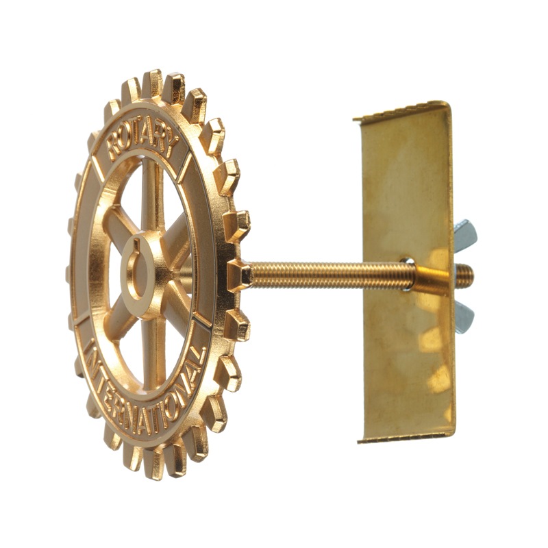 真鍮製ロータリーマーク