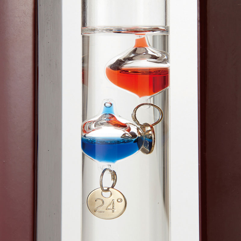 ガラスフロート温度計