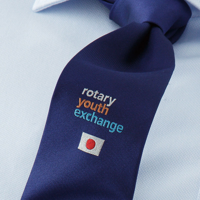 青少年交換学生ネクタイ