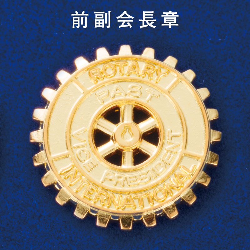 前クラブ 副 会長章 (石なし)