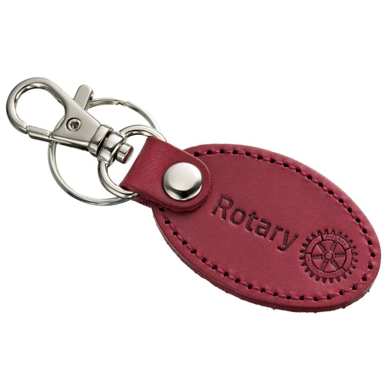 牛革製キーホルダー