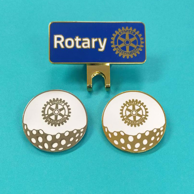 クリップ付きゴルフマーカー