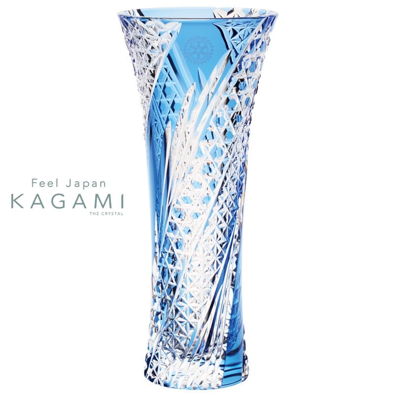 KAGAMI カガミクリスタル 一輪挿 一輪挿し 花瓶 月下美人 底面印字有