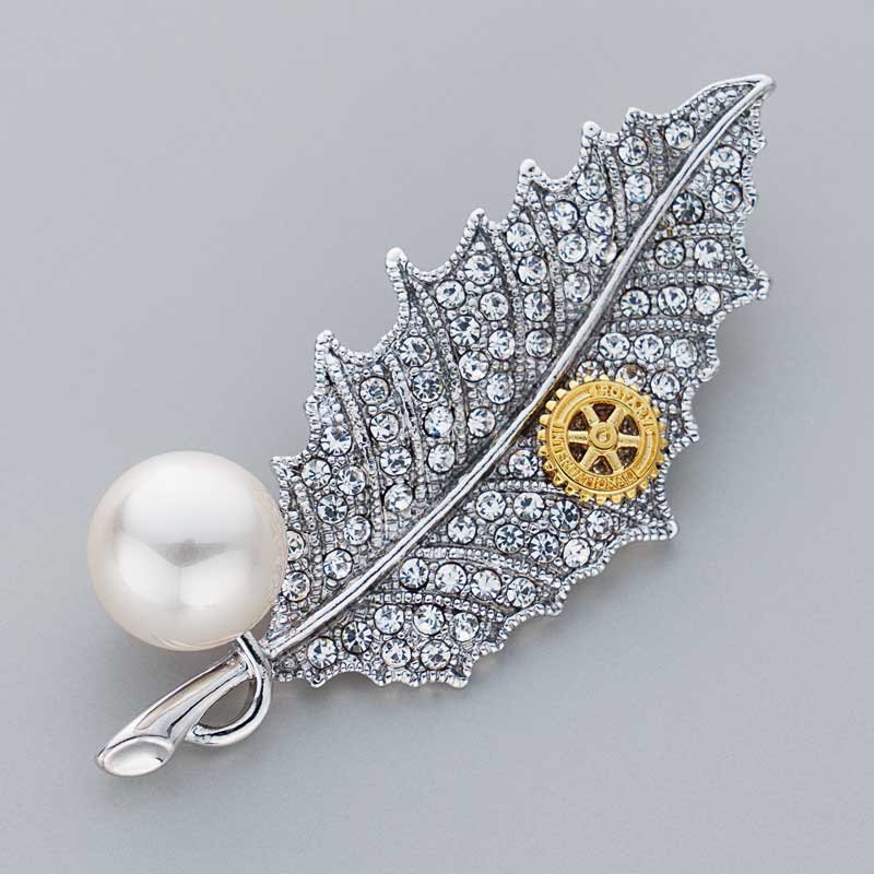 ブローチ　リーフＳ