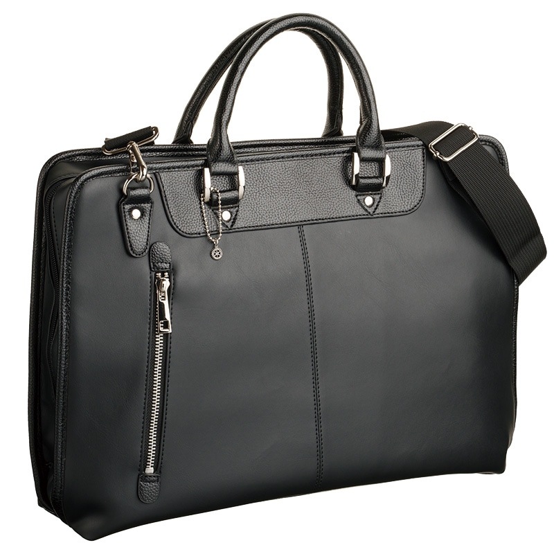 フチ巻大割れビジネスバッグ