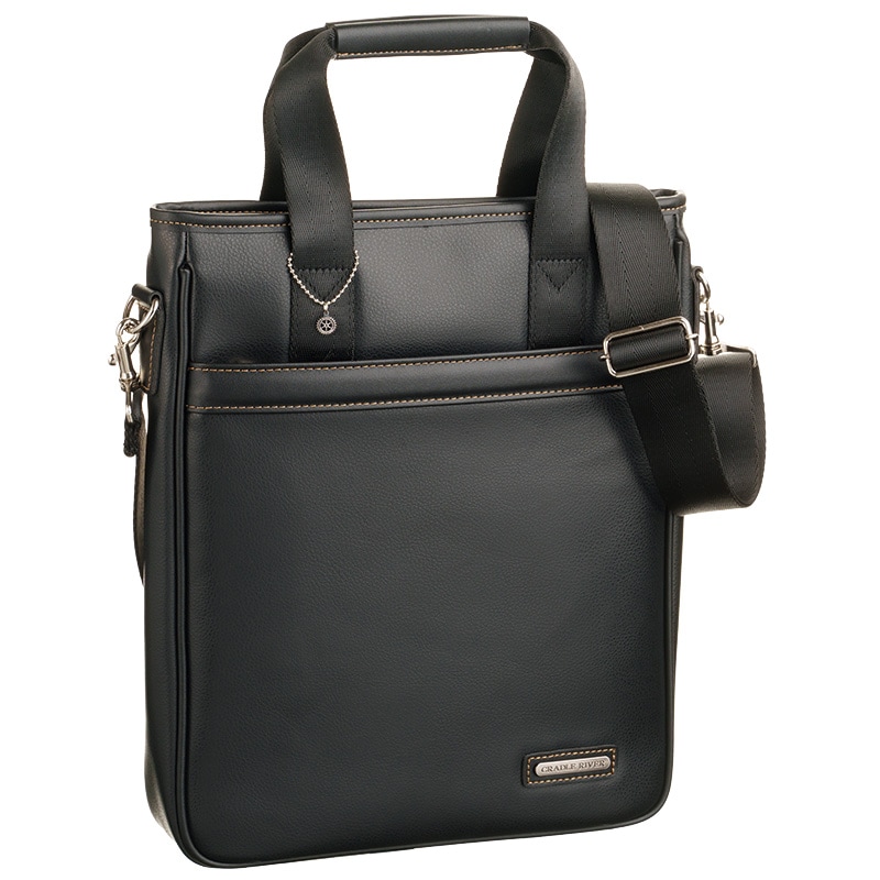 ソフト合皮ショルダーバッグ