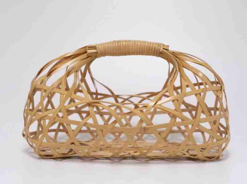 【未使用】♡ 大分県の竹細工籠 Cargo