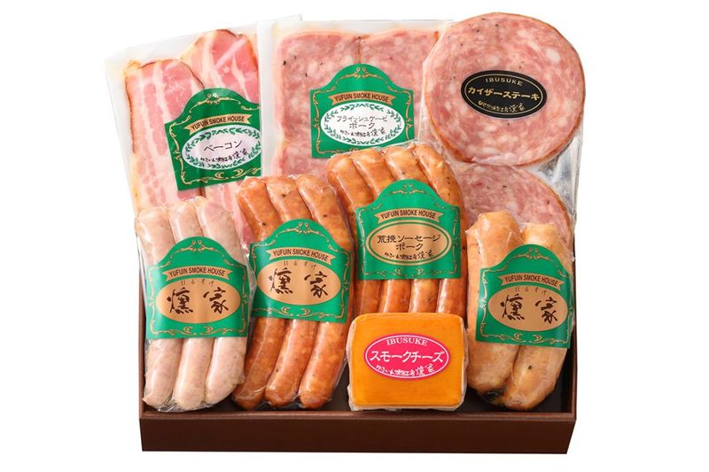 由布院燻家ハムセット　【産地直送・送料無料】