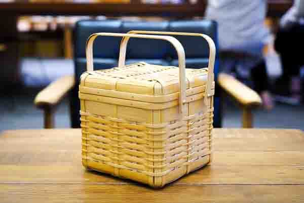 渡辺文明・作】 食パンかご