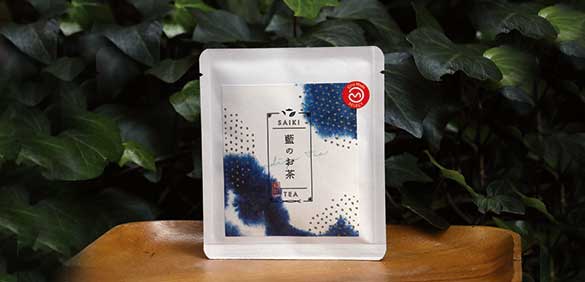 藍のお茶（ティーパック3個）