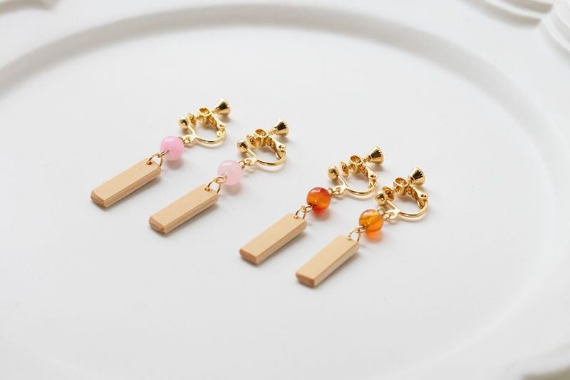 かのと（イヤリング）【あなたの籠展】