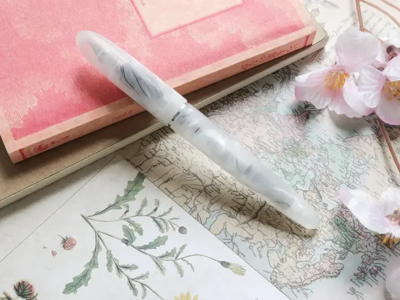 【ワンチャー万年筆】MOFU　M（中字）（白：かき氷）