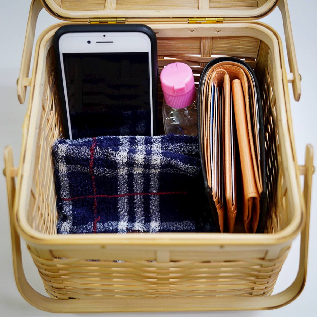 渡辺文明・作】 食パンかご