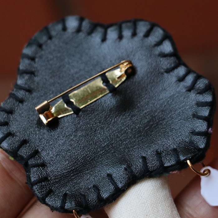 ざんしちゃんブローチ 【リトルアトリエスイッチ】