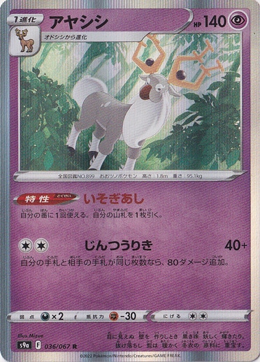 アヤシシ R 036/067