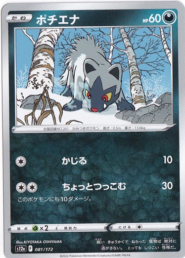 ポチエナ 081/172｜ポケモンカードゲーム｜通販のPAO