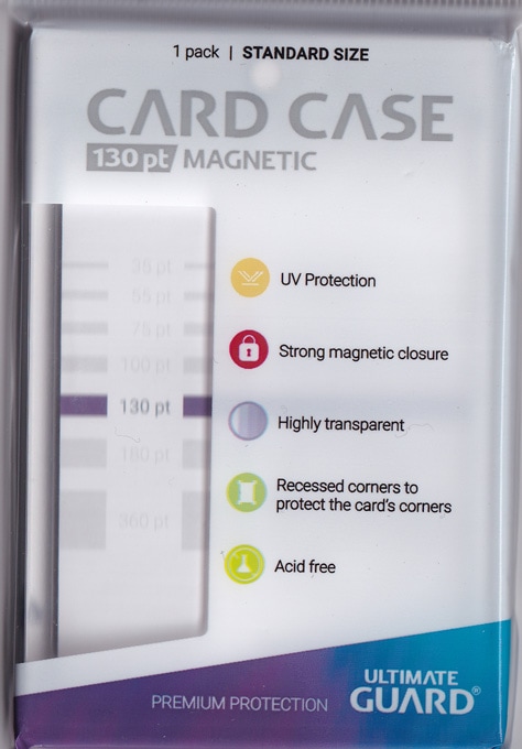 ULTIMATEGUARD MAGNETIC CARD CASE 130ｐｔ