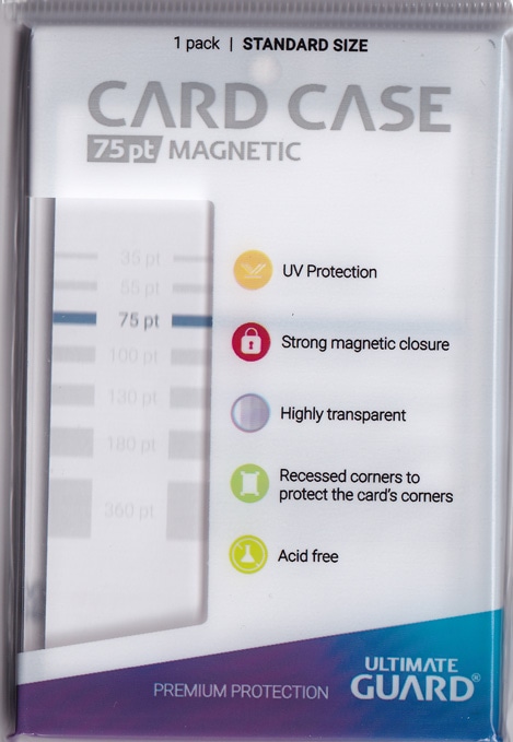 ULTIMATEGUARD MAGNETIC CARD CASE 75ｐｔ