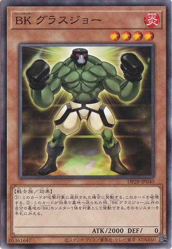 【プレイ用】　BK グラスジョー DP28-040