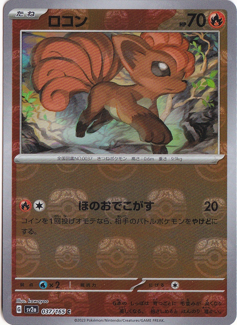 ロコン  （ミラー/マスターボール）  C 037/165