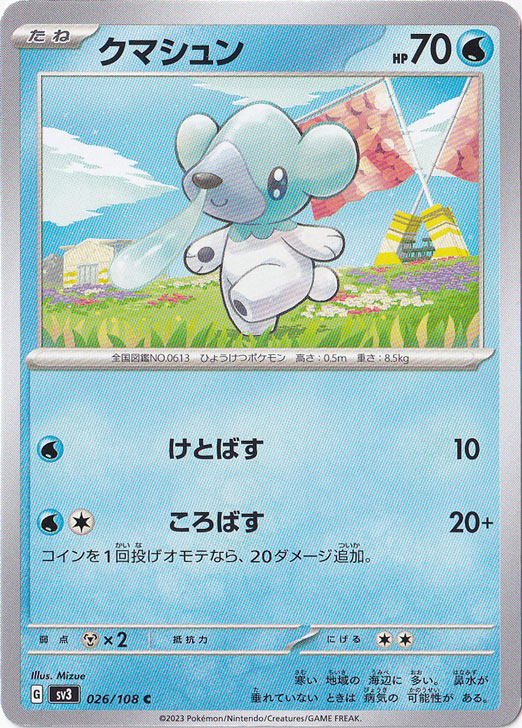 クマシュン C 026/108