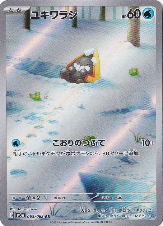 ユキワラシ AR 063/062