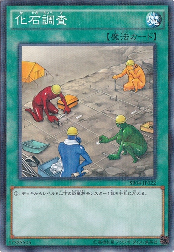 （傷あり）化石調査 【ノーマルパラレル】 SR04-JP022