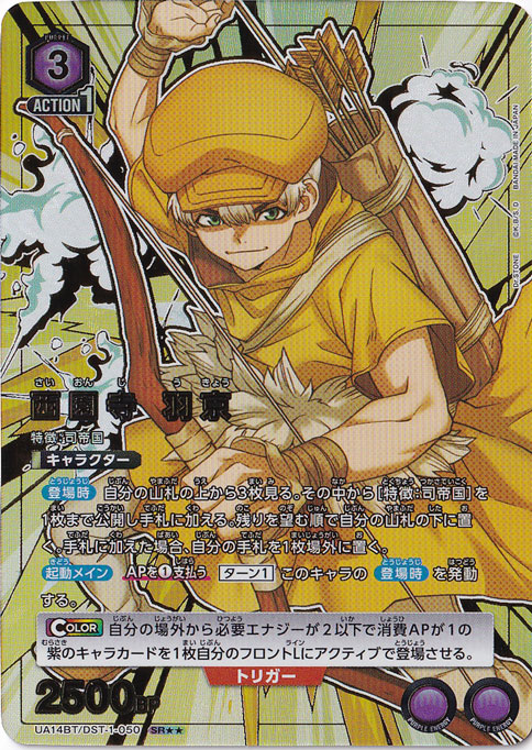 西園寺 羽京 SR DST-1-0502｜ユニオンアリーナ｜通販のPAO