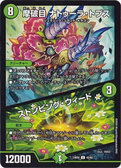 摩破目 ナトゥーラ・トプス/ストンピング・ウィード U  45/60