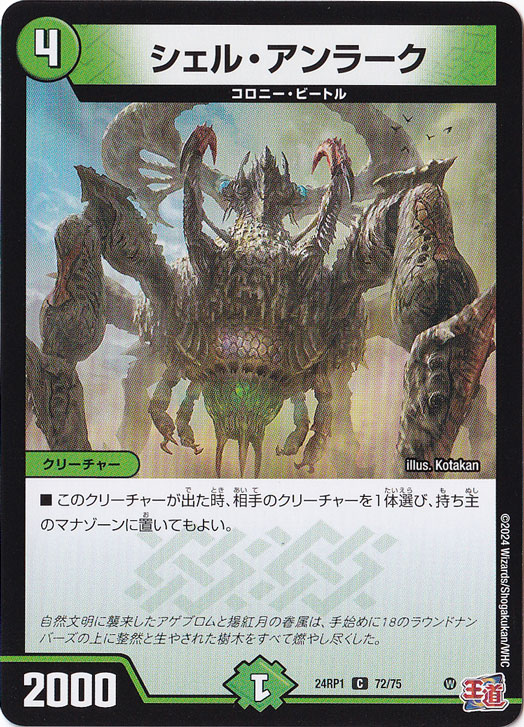 シェル・アンラーク [24RP1] C 72/75