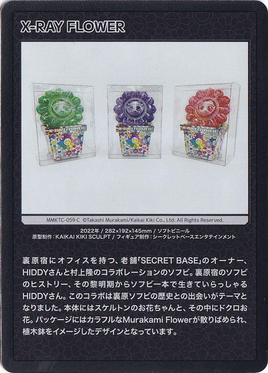 X-RAY FLOWER MMKTC-059 C