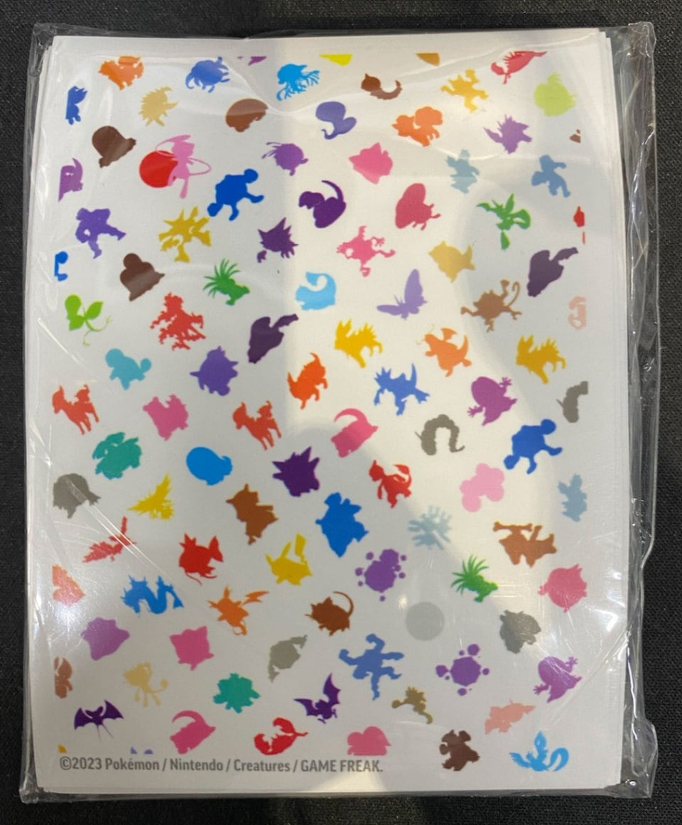 【メイン】【未開封品】ポケモンカードゲーム デッキシールド シルエット
