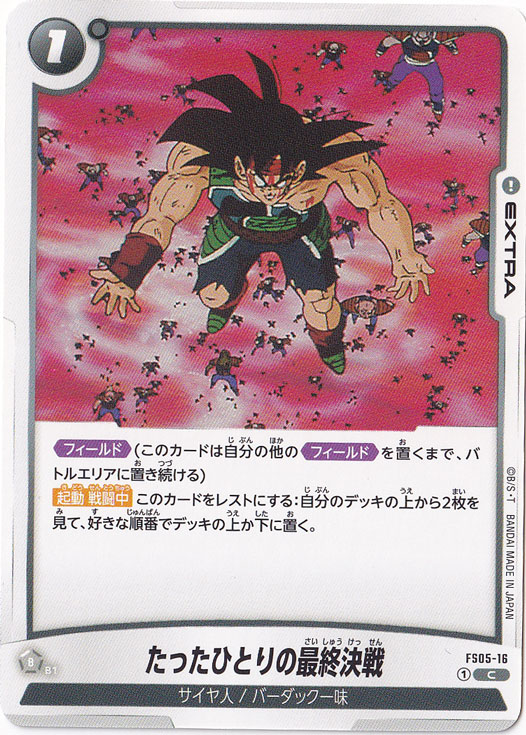 たったひとりの最終決戦 C FS05-16