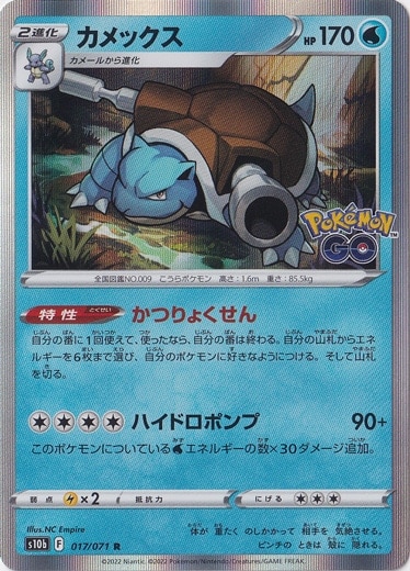 【プレイ用】カメックス R 017/071