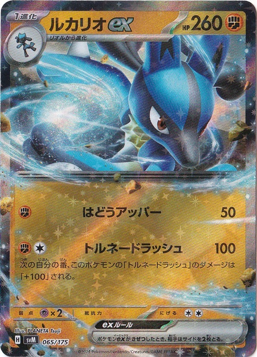 ルカリオex 065/175