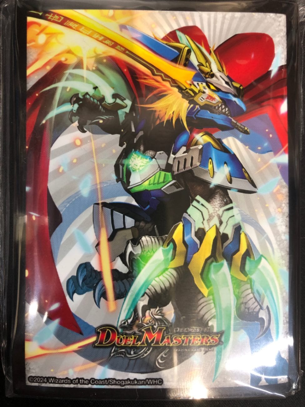 デュエマ 中古スリーブ 【蒼き団長 ドギラゴン剣 (初期イラスト)】　42枚入