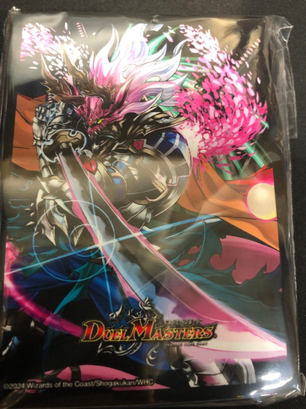 デュエマ 中古スリーブ 【勝熱英雄 モモキング】　42枚入